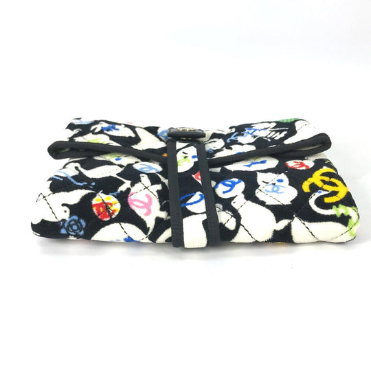 CHANEL Other miscellaneous goods cotton multicolor Animal Pattern Diaper Changing Mat Diaper change sheet Kids Used Authentic