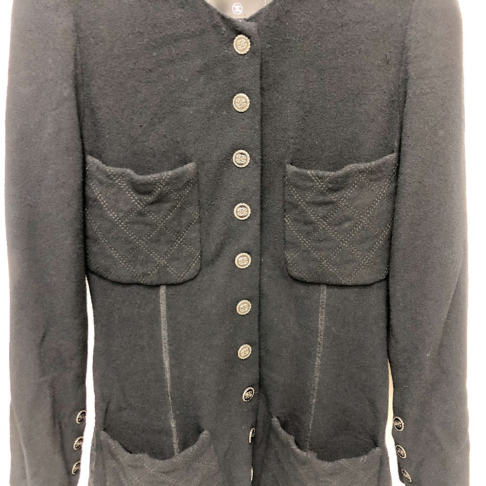 CHANEL blouse P72513 silk multicolor apparel COCO Mark button Women 34 Used Authentic
