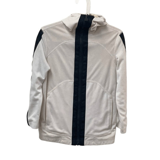 CHANEL Hoodie P23616 polyamide white 04P Sports CC COCO Mark Women 38 Used Authentic