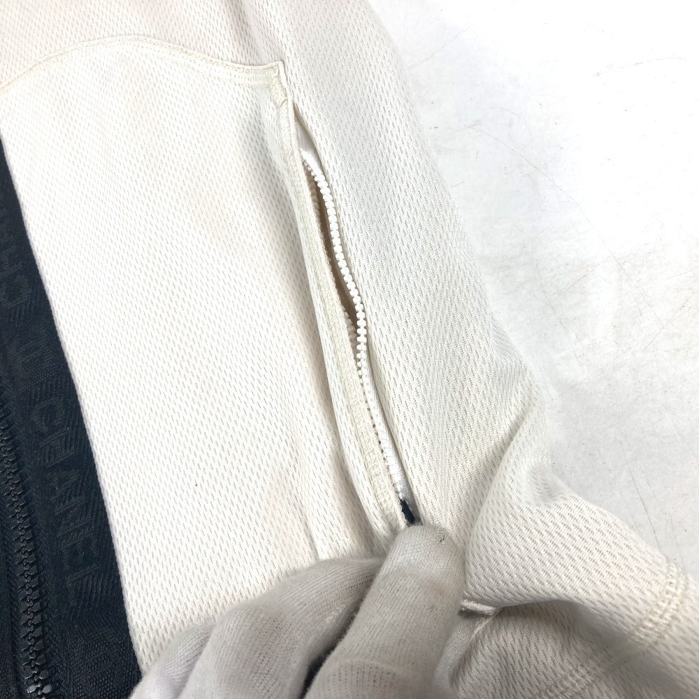 CHANEL Hoodie P23616 polyamide white 04P Sports CC COCO Mark Women 38 Used Authentic