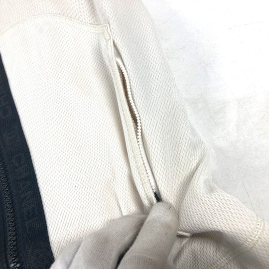 CHANEL Hoodie P23616 polyamide white 04P Sports CC COCO Mark Women 38 Used Authentic