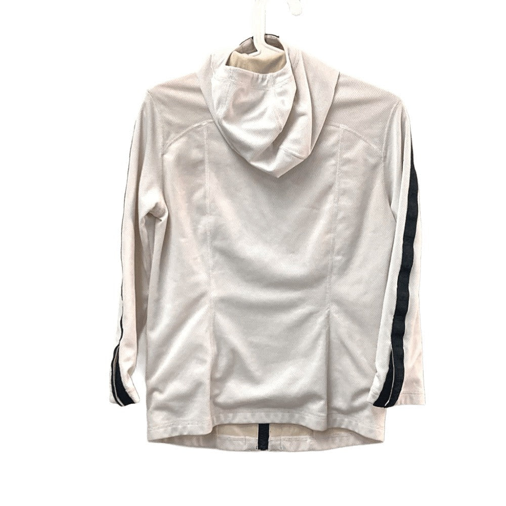 CHANEL Hoodie P23616 polyamide white 04P Sports CC COCO Mark Women 38 Used Authentic