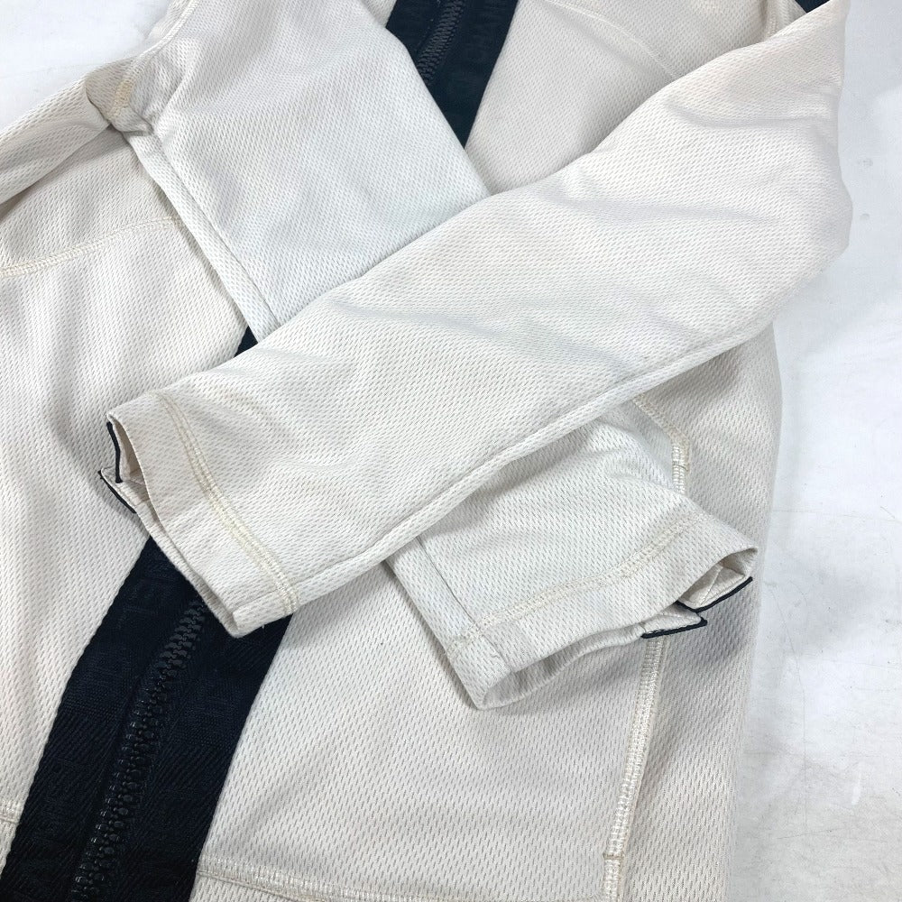 CHANEL Hoodie P23616 polyamide white 04P Sports CC COCO Mark Women 38 Used Authentic