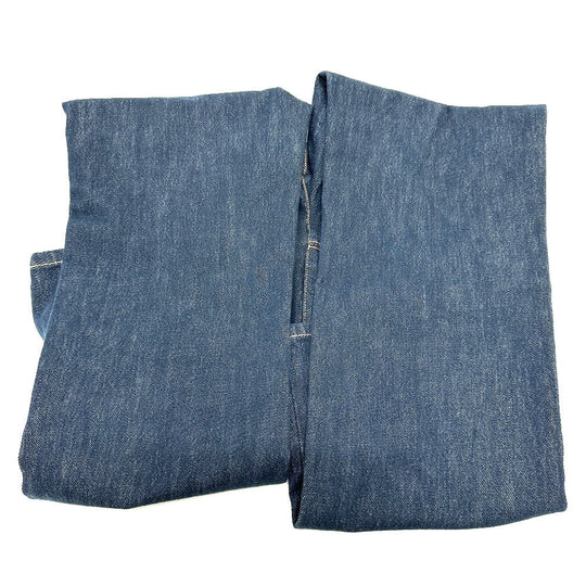 CHANEL Denim pants P78765 denim blue 24B Coco Pocket Jeans - Washed Denim 34