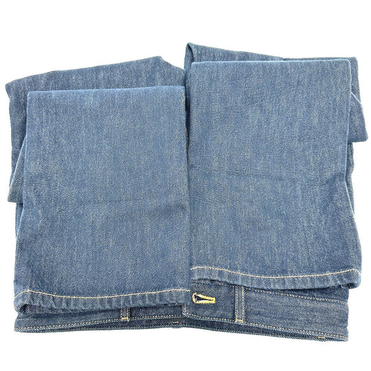 CHANEL Denim pants P78765 denim blue 24B Coco Pocket Jeans - Washed Denim 34