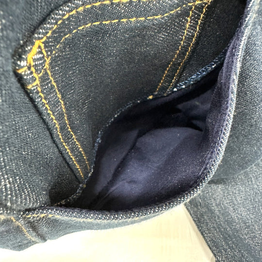 CHANEL Denim pants P78765 denim blue 24B Coco Pocket Jeans - Washed Denim 34