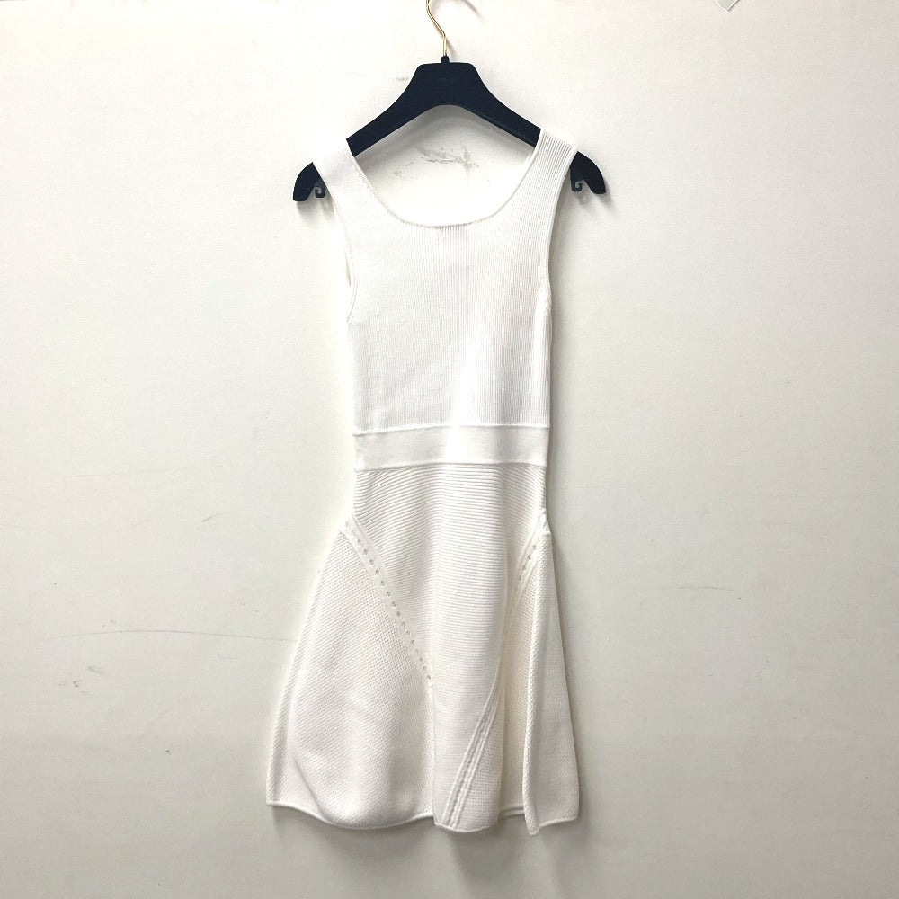 CHANEL one piece cotton white 15P Women 34 Used Authentic