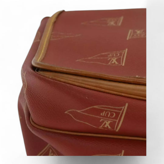 Louis Vuitton Cup Calvi Vintage Red Shoulder Bag Aboganie