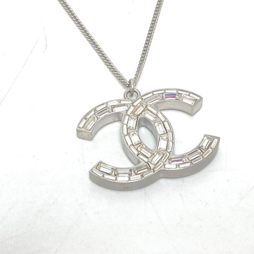 CHANEL Necklace A42254Y09569 metal Silver B11P COCO Mark CC mark
