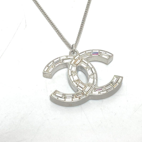CHANEL Necklace A42254Y09569 metal Silver B11P COCO Mark CC mark