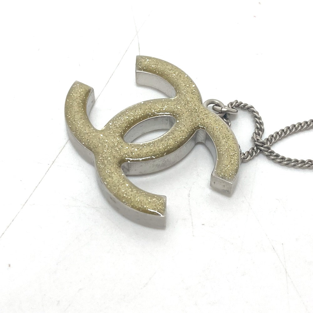CHANEL Necklace A42254Y09569 metal Silver B11P COCO Mark CC mark