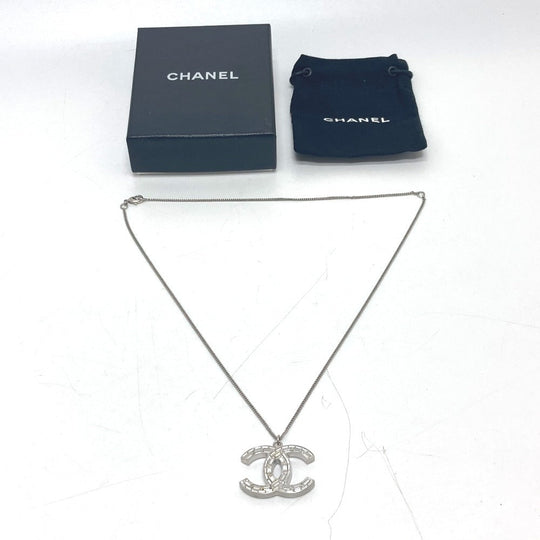 CHANEL Necklace A42254Y09569 metal Silver B11P COCO Mark CC mark