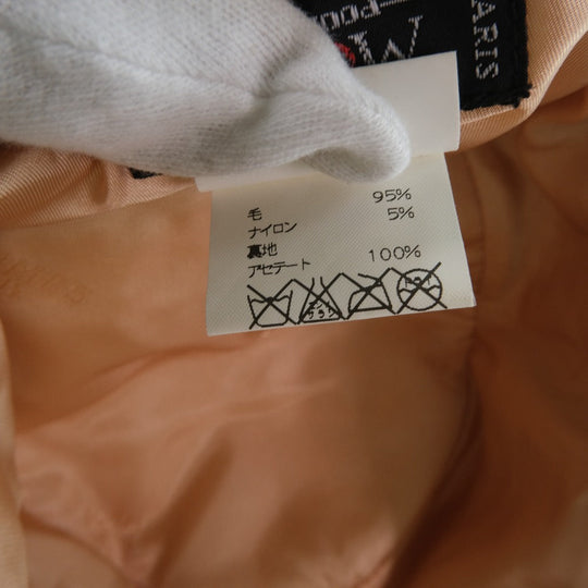 HERMES hat Wool, Nylon Orange Women 57 Used Authentic