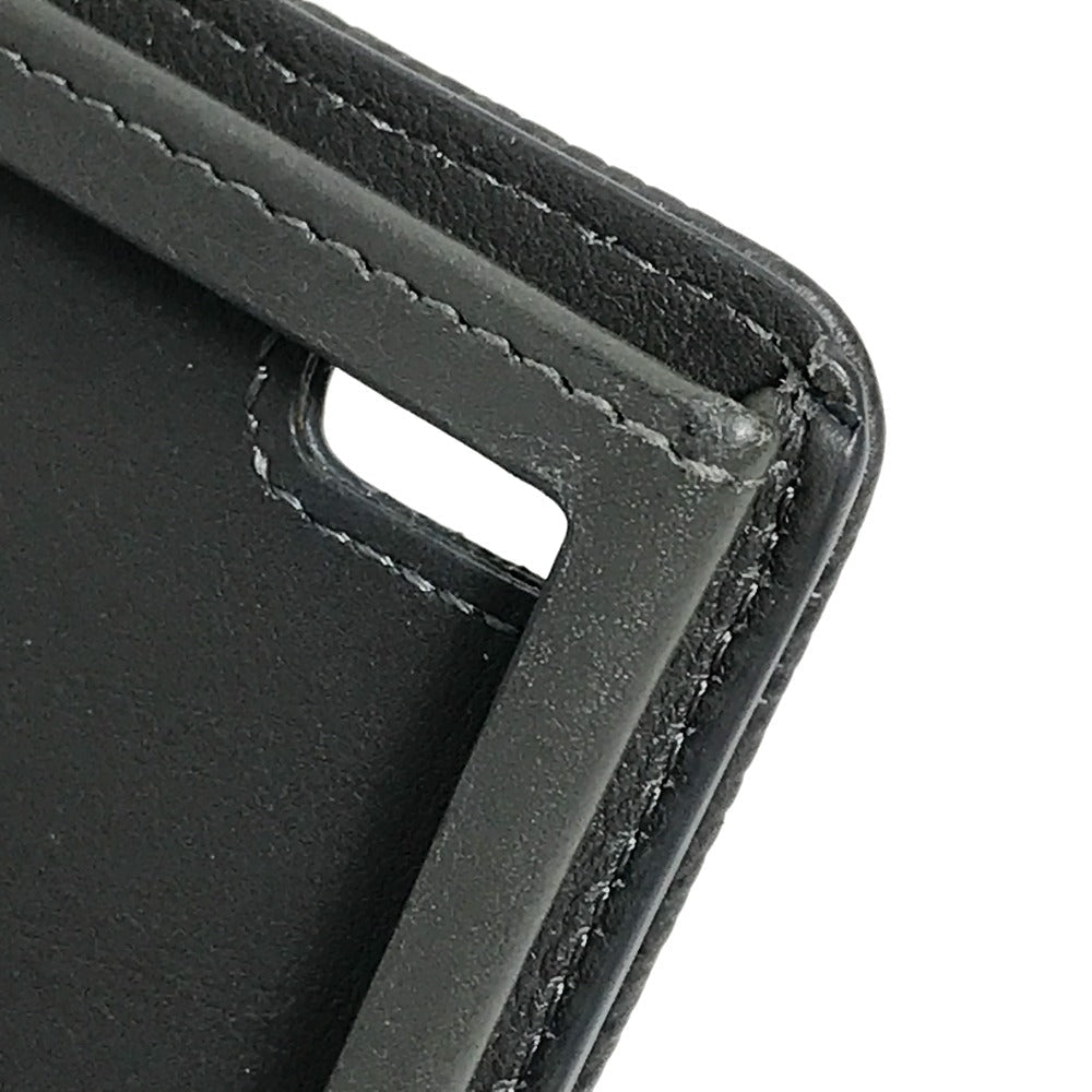 CHANEL iPhone case Caviar skin gray CC COCO Mark iphone4 / 4S compatible Women Used Authentic