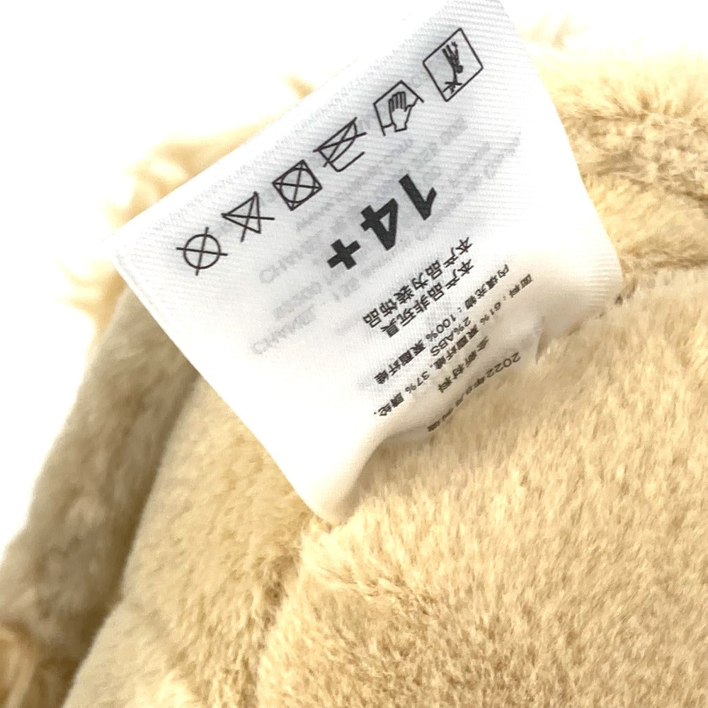 CHANEL Plush Doll Polyester, Acrylic beige COCO CRUSH lion animal Women Used Authentic