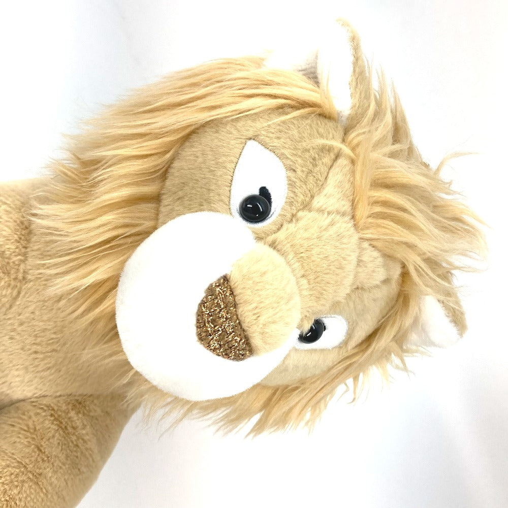 CHANEL Plush Doll Polyester, Acrylic beige COCO CRUSH Lion