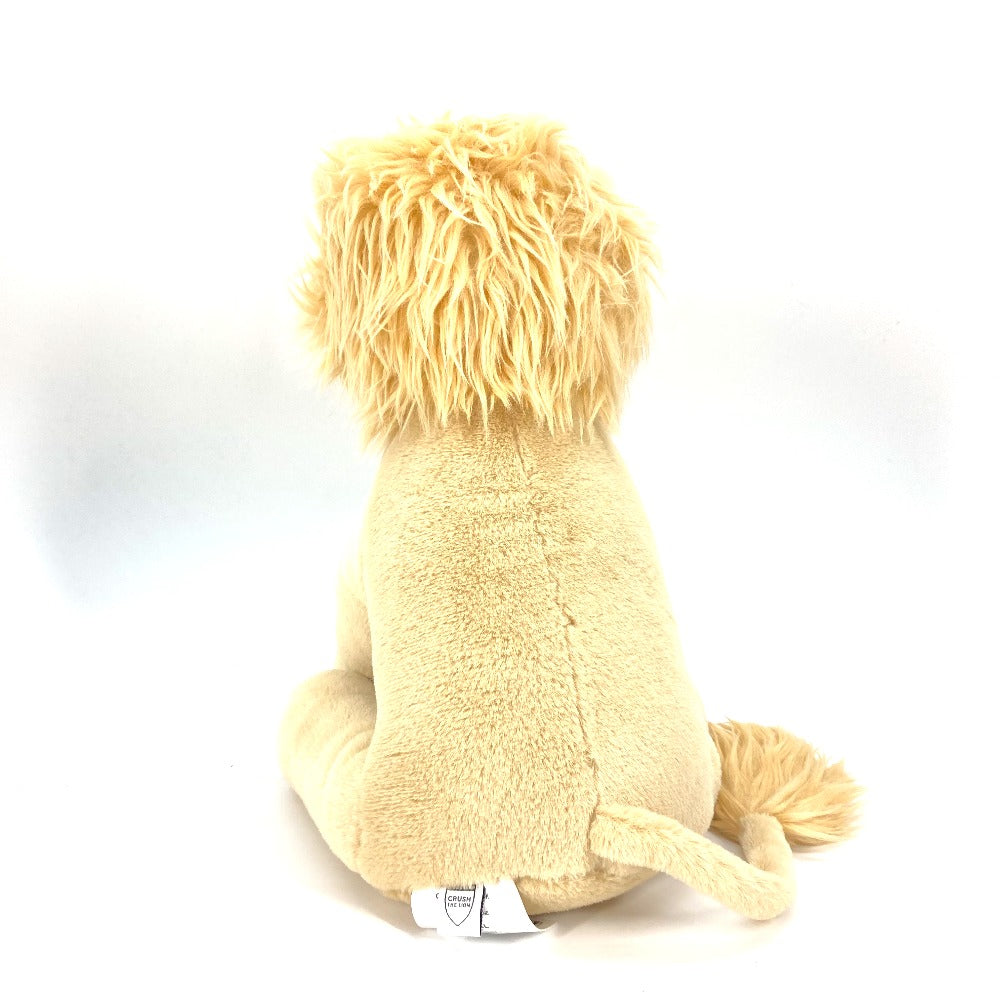 CHANEL Plush Doll Acrylic, Polyester beige COCO CRUSH Lion Women Used Authentic