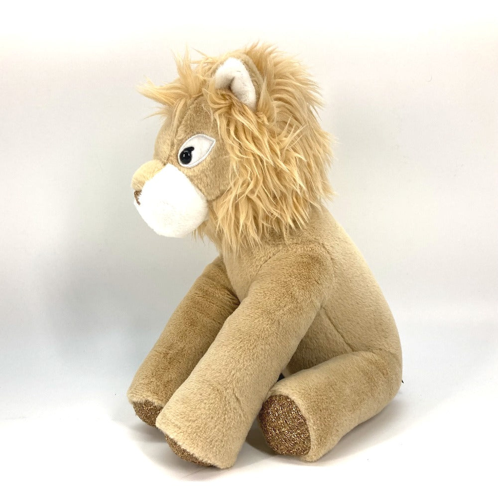 CHANEL Plush Doll Acrylic, Polyester beige COCO CRUSH Lion Women Used Authentic