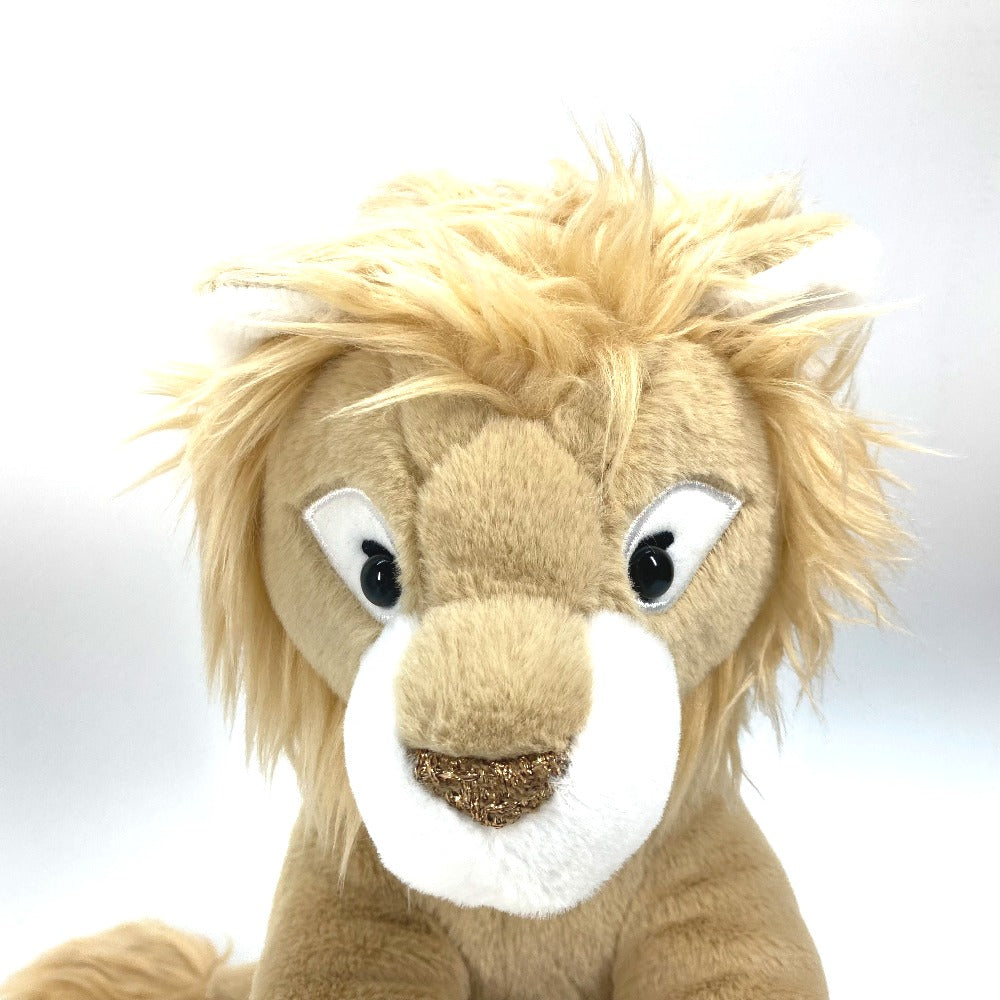 CHANEL Plush Doll Acrylic, Polyester beige COCO CRUSH Lion Women Used Authentic