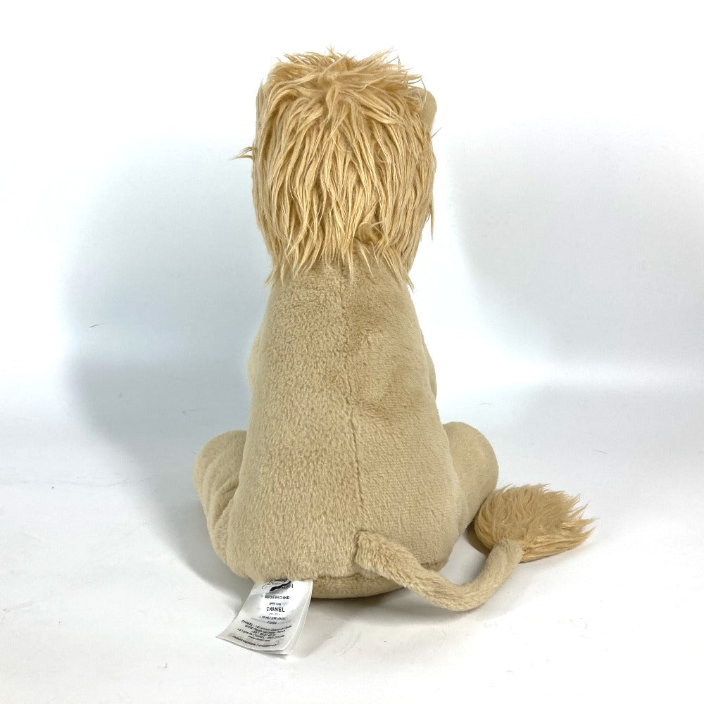 CHANEL Plush Doll acrylic beige COCO CRUSH lion animal lion Women Used Authentic