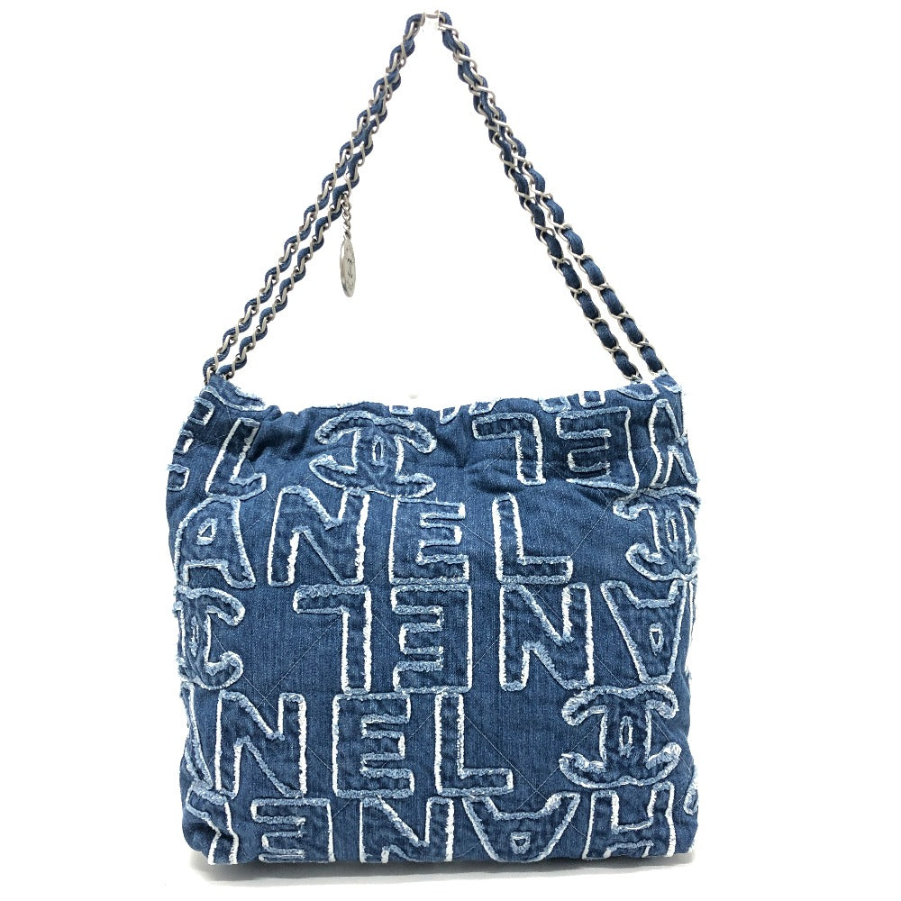 CHANEL Shoulder Bag AS3260 denim blue 24A CHANEL22 Women Used Authentic