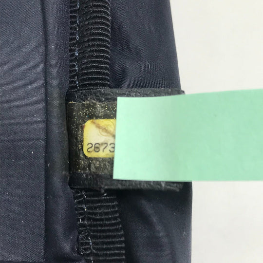 CHANEL Sling bag A57586 Nylon, Tweed Navy Shoulder Bag Coconeige Women Used Authentic