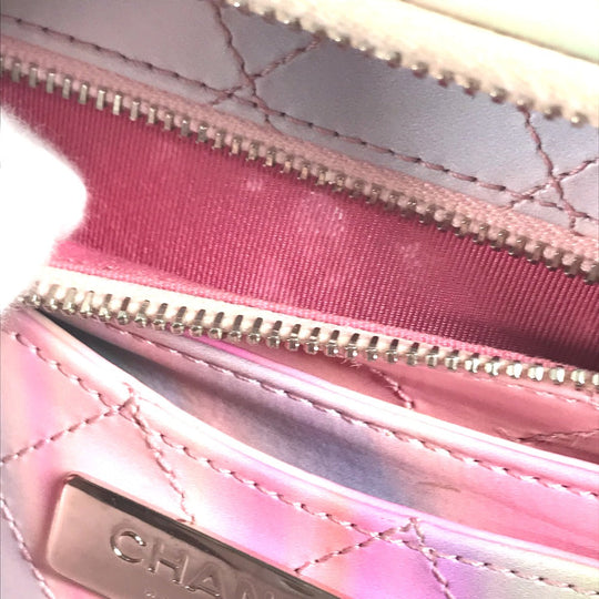 CHANEL Handbag Plastics pink Filigree Vanity Bag Crossbody CC COCO Mark Women Used Authentic