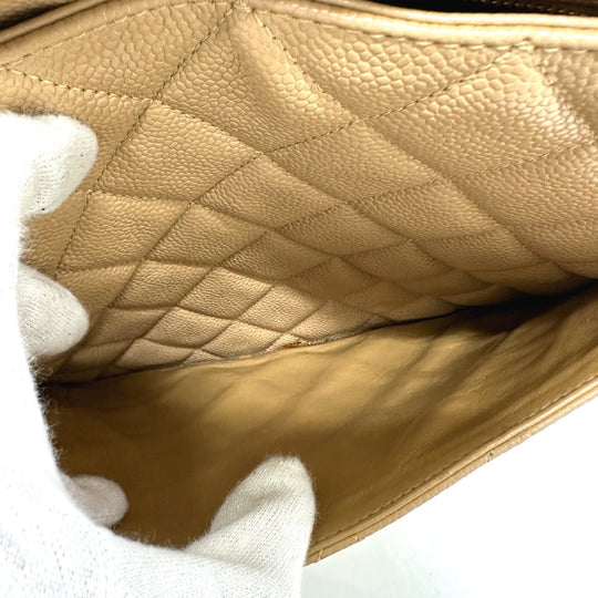 CHANEL Tote Bag A01804 Caviar skin beige CC COCO Mark Replica Tote