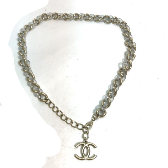 CHANEL belt Metal, Plastic gold 17K CC COCO Mark Women Used Authentic