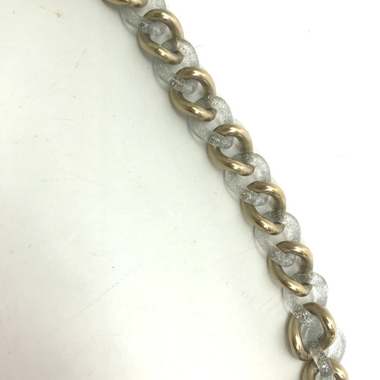 CHANEL belt Metal, Plastic gold 17K CC COCO Mark Women Used Authentic