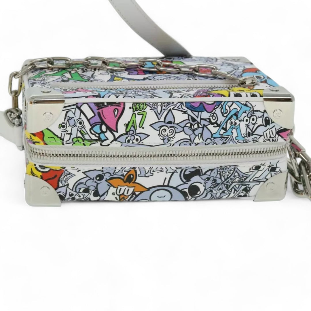 Louis Vuitton Monogram Comics Mini Soft Trunk Bag Multicolor Men's Shoulder Bag