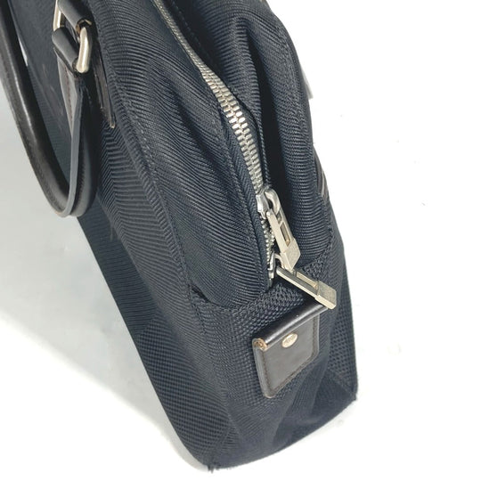 LOUIS VUITTON Business bag M93082 Damier Jean Canvas black Damier Jean Yak mens Used Authentic