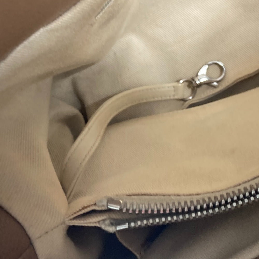 CHANEL Tote Bag Caviar skin beige CC COCO Mark Women Used Authentic