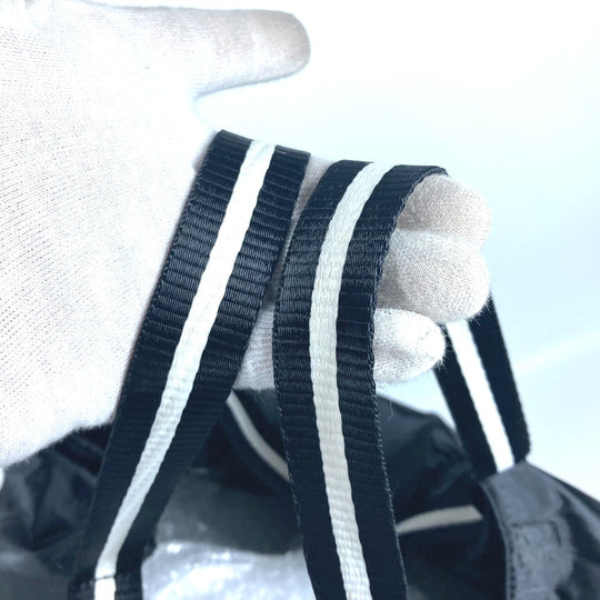 CHANEL Shoulder Bag Nylon black sportssports CC COCO Mark logo Women Used Authentic