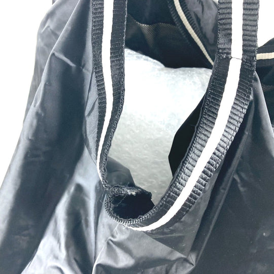 CHANEL Shoulder Bag Nylon black sportssports CC COCO Mark logo Women Used Authentic