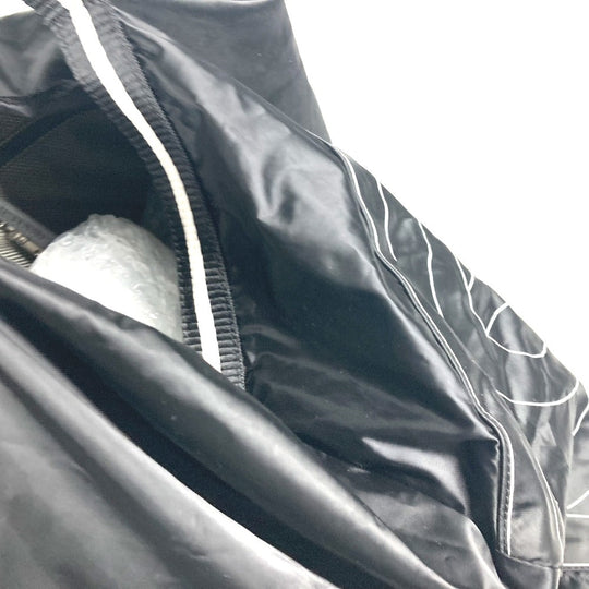 CHANEL Shoulder Bag Nylon black sportssports CC COCO Mark logo Women Used Authentic