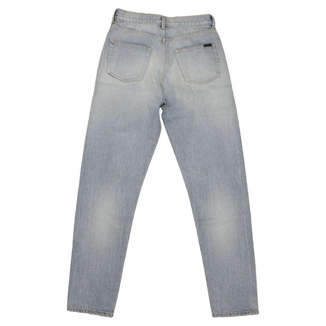 SAINT LAURENT PARIS Denim Cotton Blue Pants Preloved