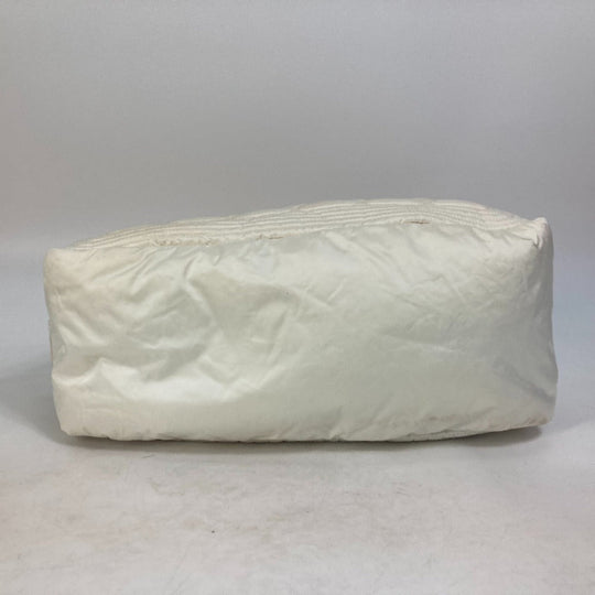 CHANEL Boston Duffel bag A29853 Nylon white Sports CC COCO Mark Quilting Women Used Authentic