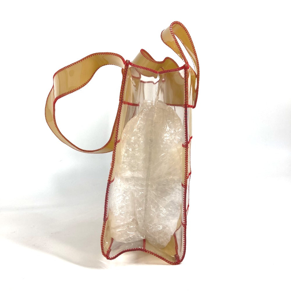 CHANEL Shoulder Bag Plastics beige CC COCO Mark Women Used Authentic