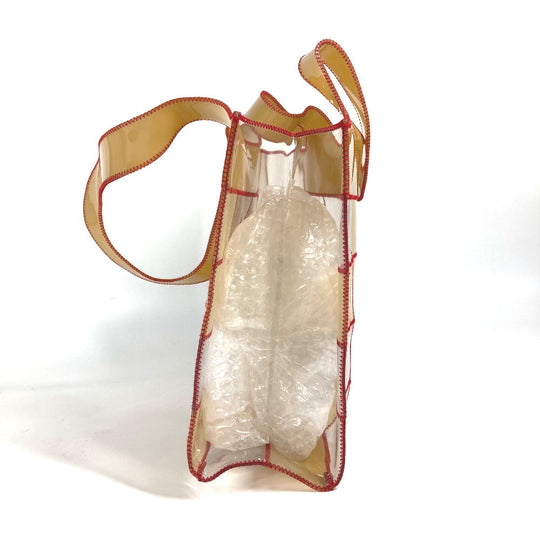 CHANEL Shoulder Bag Plastics beige CC COCO Mark Women Used Authentic