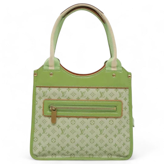 Louis Vuitton Monogram Mini Sac Catline Women's Tote Bag Almond Green