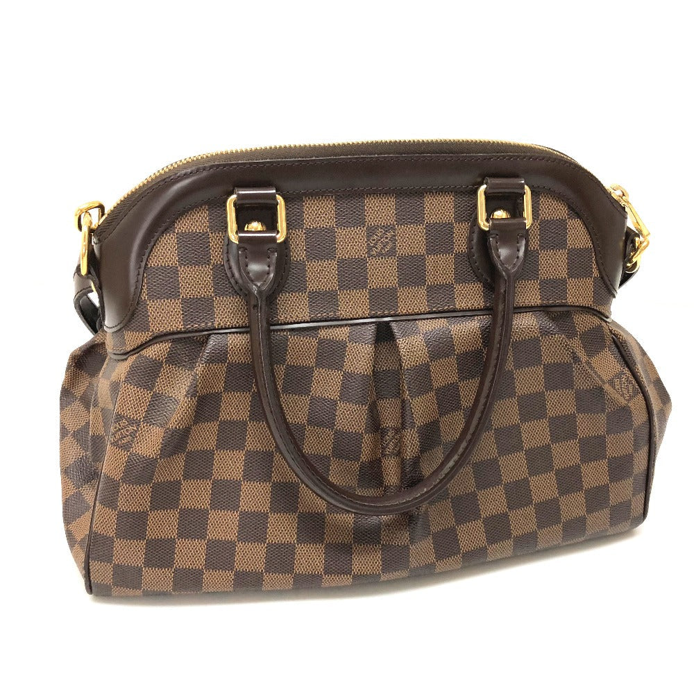 LOUIS VUITTON Handbag N51997 Damier canvas Brown Damier Trevi PM Women(Unisex) Used Authentic