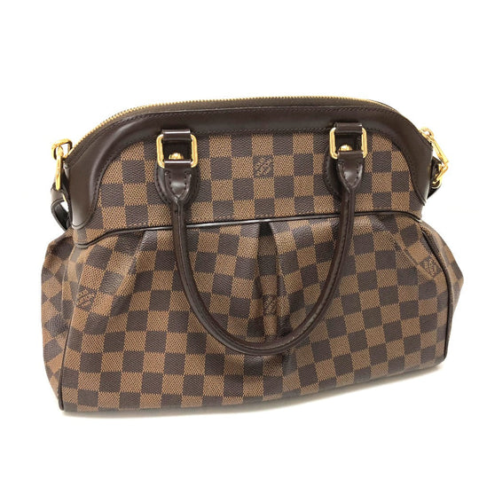LOUIS VUITTON Handbag N51997 Damier canvas Brown Damier Trevi PM Women(Unisex) Used Authentic
