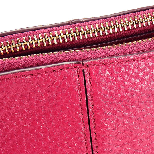 COLE HAAN Handbag leather pink Women Used Authentic