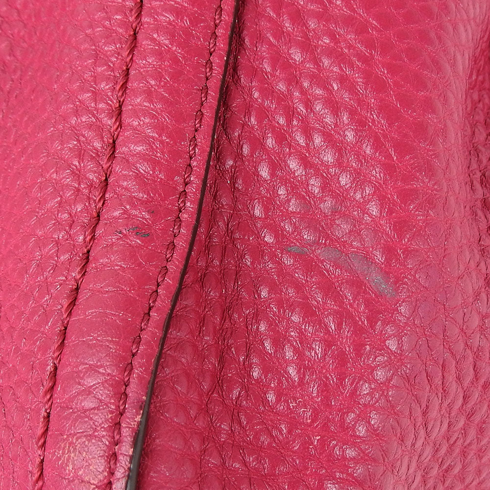 COLE HAAN Handbag leather pink Women Used Authentic