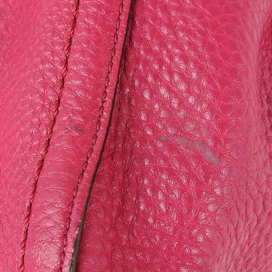 COLE HAAN Handbag leather pink Women Used Authentic
