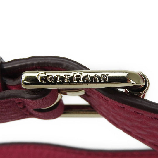 COLE HAAN Handbag leather pink Women Used Authentic