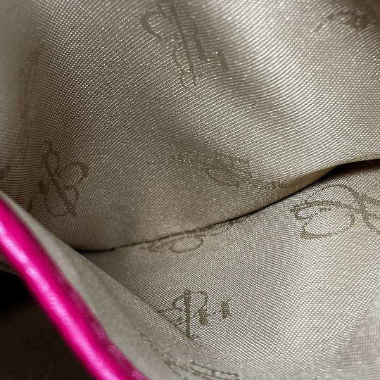 COLE HAAN Handbag leather pink Women Used Authentic