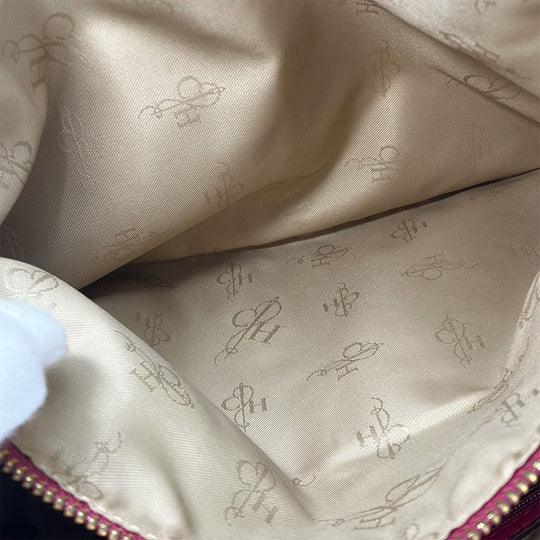 COLE HAAN Handbag leather pink Women Used Authentic