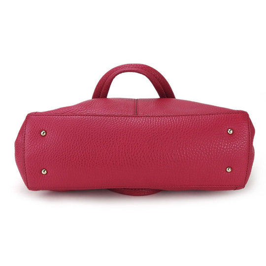 COLE HAAN Handbag leather pink Women Used Authentic